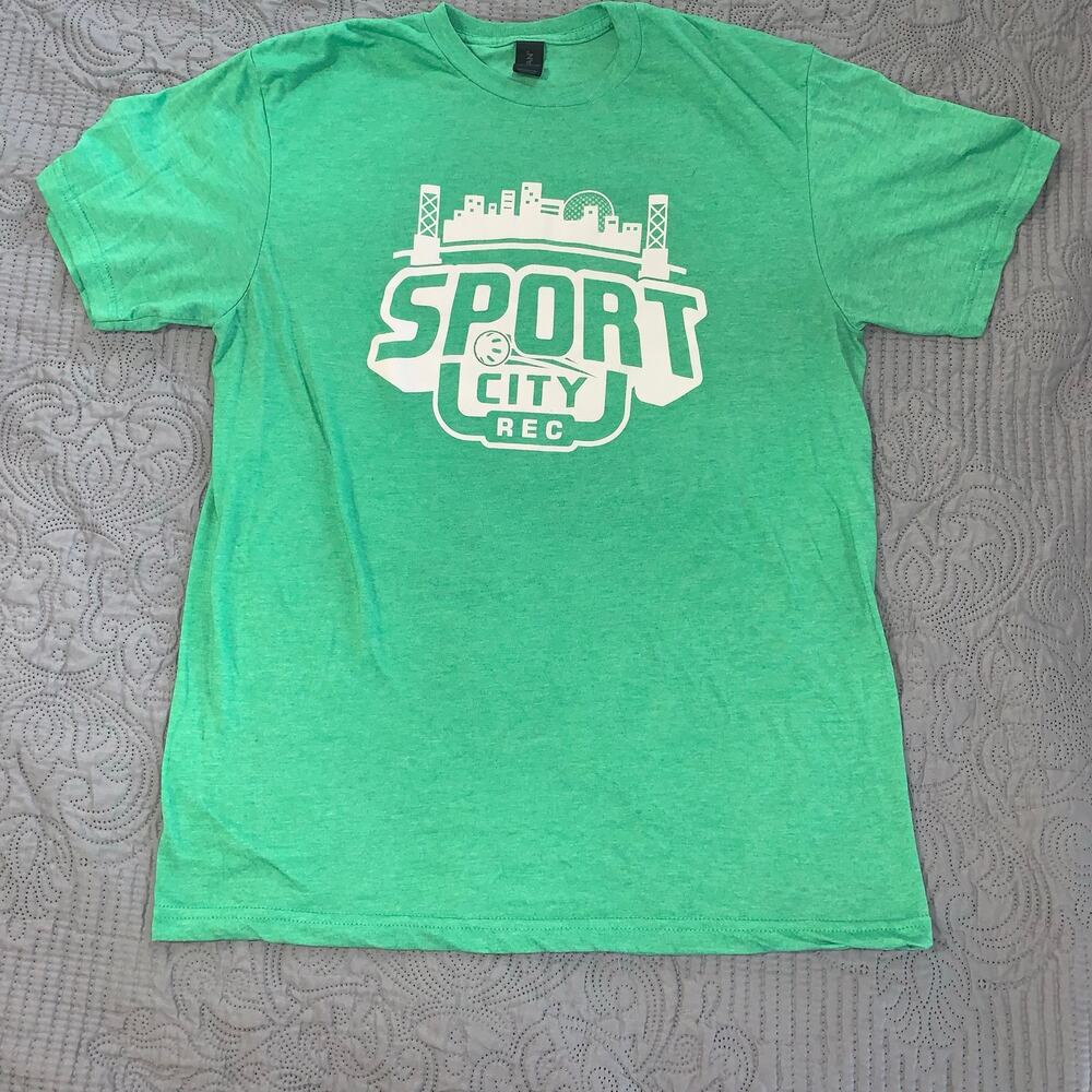 Gildan Sport City Rec Shirt Medium Made in Haiti